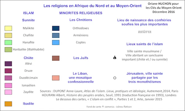 pays du maghreb religions